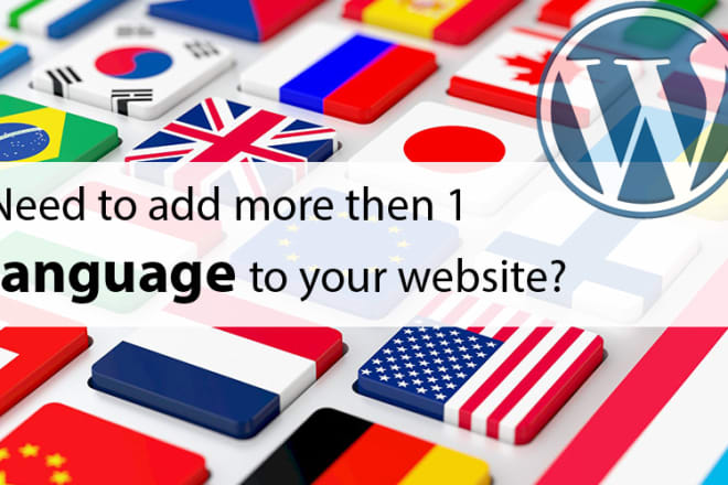 I will setup multi languages on your website