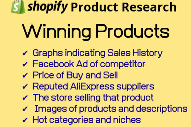 I will shopify, dropshipping, aliexpress winning products, woocommerce product upload