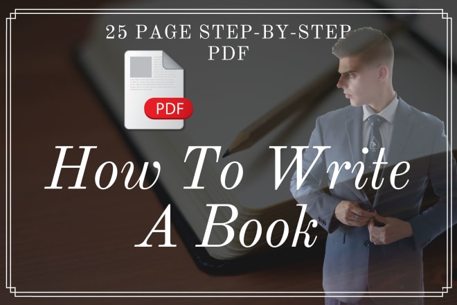 I will teach you how to write a book in 3 steps