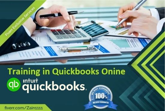 I will train you to do bookkeeping in quickbooks online