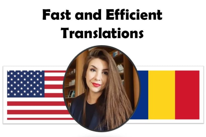 I will translate from english to romanian and vice versa