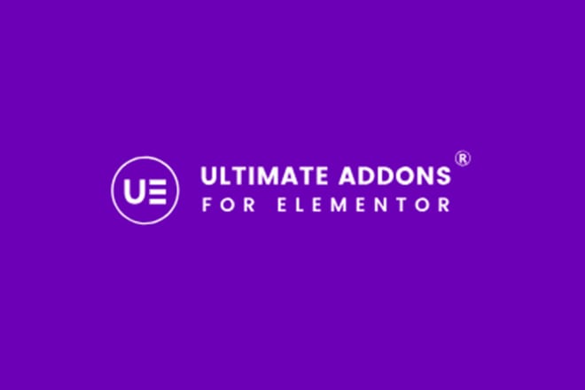 I will ultimate addons for elementor page builder