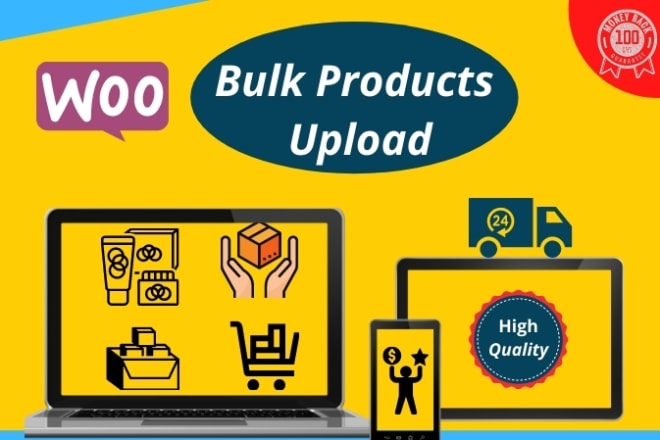I will upload or import CSV or bulk products in the woocommerce store