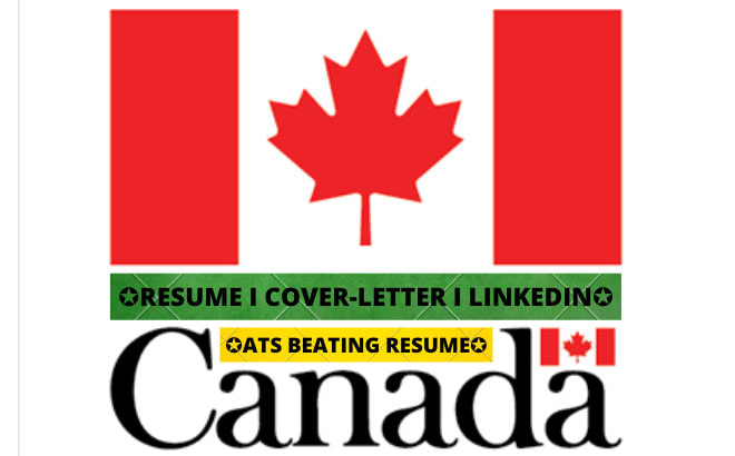 I will write professional canadian resume