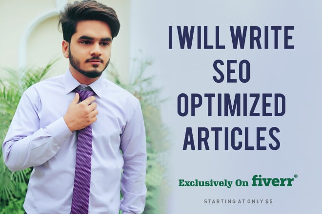 I will write SEO optimized article in 24 hours