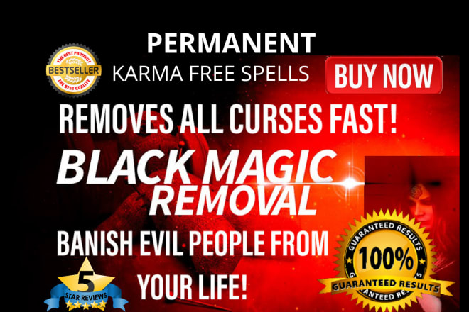 I will banish clear evil black magic demons spirits curses people fast from your life