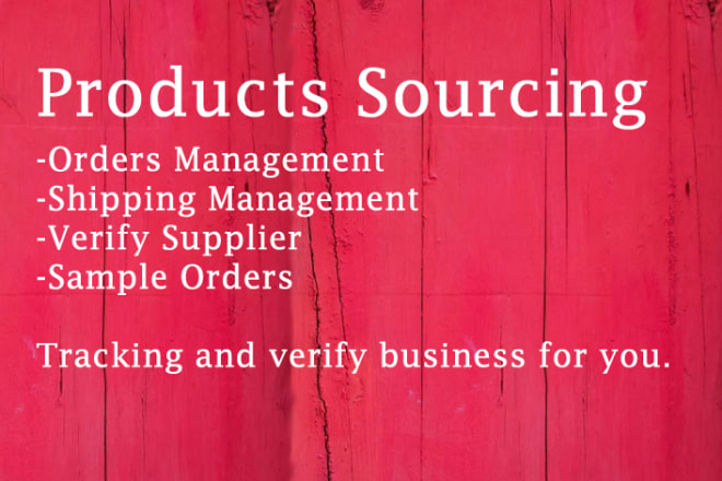 I will be your sourcing agent for china, USA europe market
