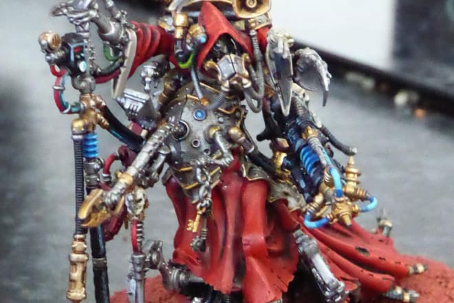 I will build and paint your warhammer models character models airbrushed and based
