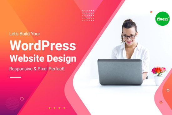 I will build professional wordpress website design or blog