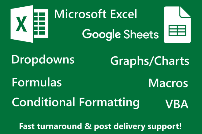 I will build you a spreadsheet in microsoft excel or google sheets