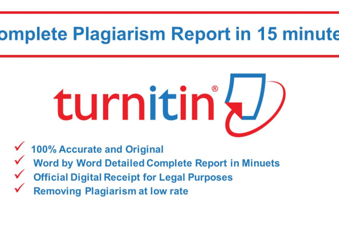 I will check your plagiarism in 10 minutes and much more