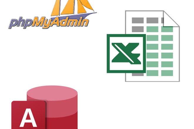 I will convert excel, access or csv files to mysql database and back