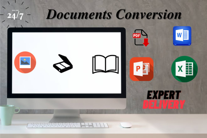 I will convert scanned pdf to word in 1 hour