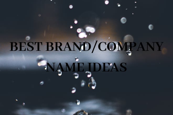 I will create 5 creative business names company names brand names