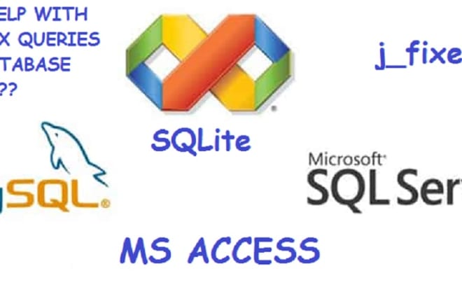 I will create and convert sql server, mysql, ms access database and complex queries