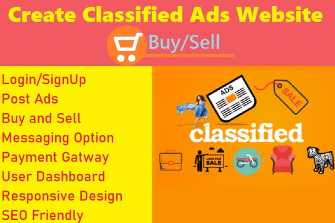 I will create and set up a classified website like ebay, craiglist