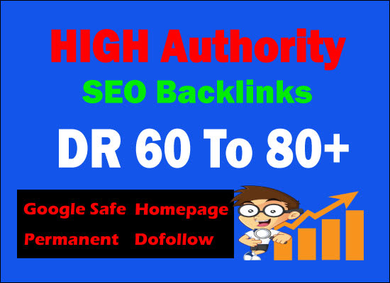 I will create manual white hat SEO backlinks service