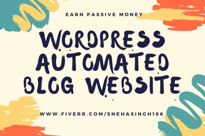 I will create premium niche wordpress autoblog