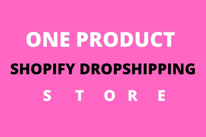 I will create shopify one product store design with paid theme customise