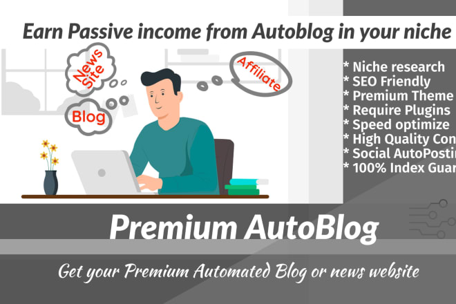 I will create wordpress auto blog or automated news website