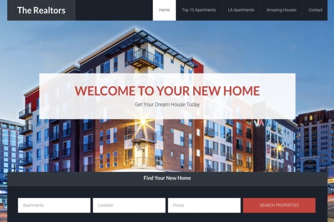 I will create your real estate website in wordpress