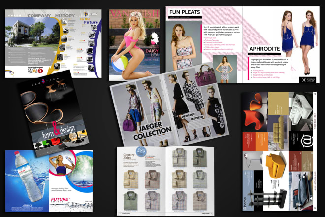 I will design a product catalogue, book, ebook, magazine layout