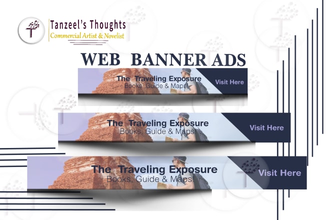 I will design an attractive web ad banner of any size and style
