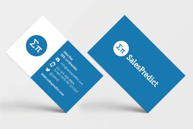 I will design awesome business cards