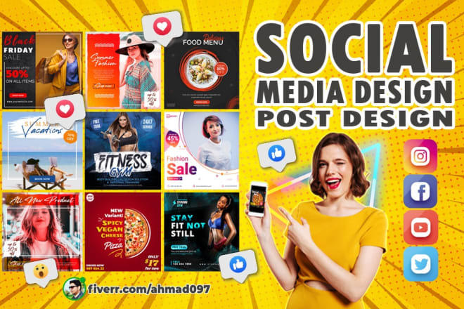I will design creative ads for facebook, instagram, and others