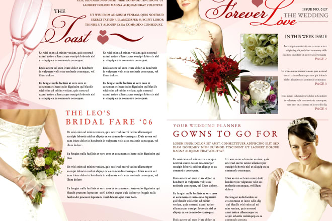 I will design creative flyer, brochure and newsletter for you
