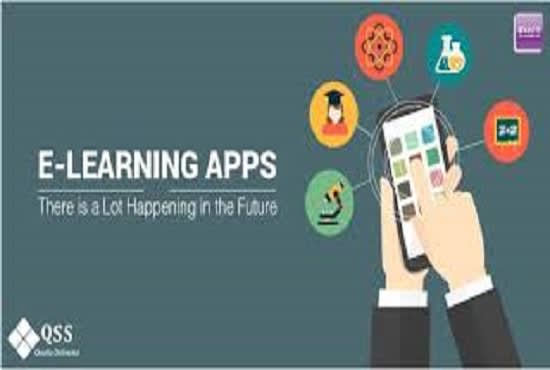 I will develop e learning app, elearning app, online course app