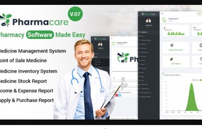 I will develope pharmacy management software