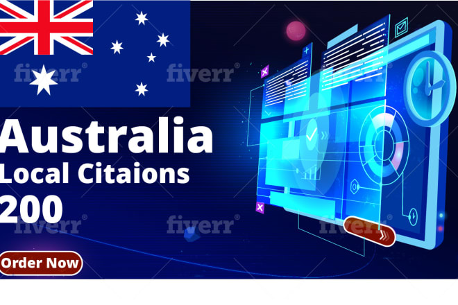I will do 200 australian best web directory listings manually
