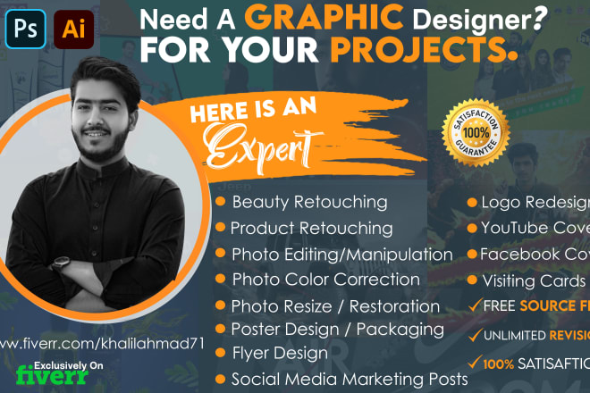 I will do any adobe photoshop editing, manipulation, and much more
