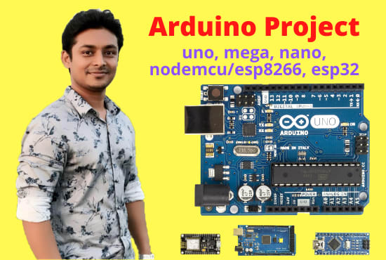 I will do arduino, esp32, esp8266 based project