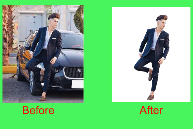 I will do charming background remove and attractive photos edit