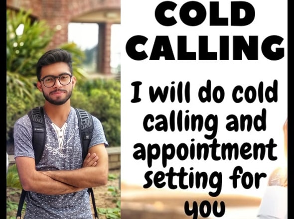 I will do cold calling and appointment setting for you