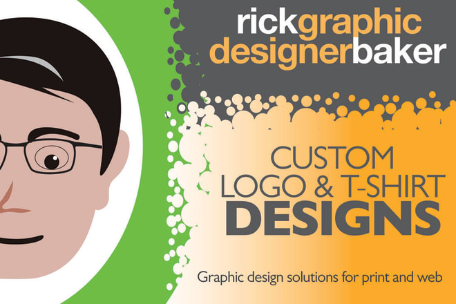 I will do custom logo and t shirt design