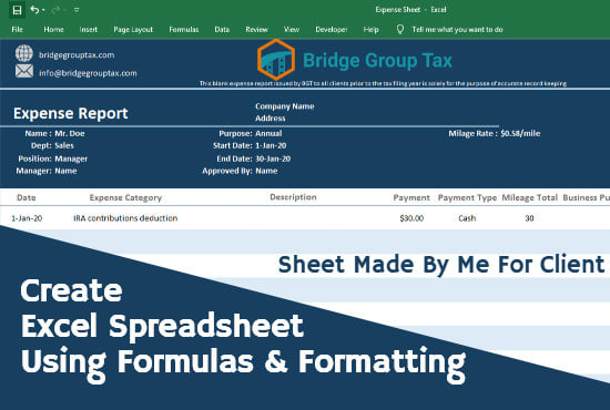 I will do microsoft excel spreadsheet formatting, create custom excel sheet