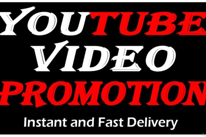 I will do organic youtube video promotion