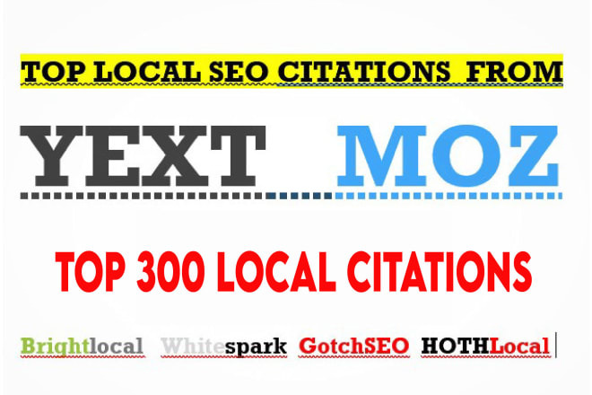 I will do top 300 USA local citations and directory submission