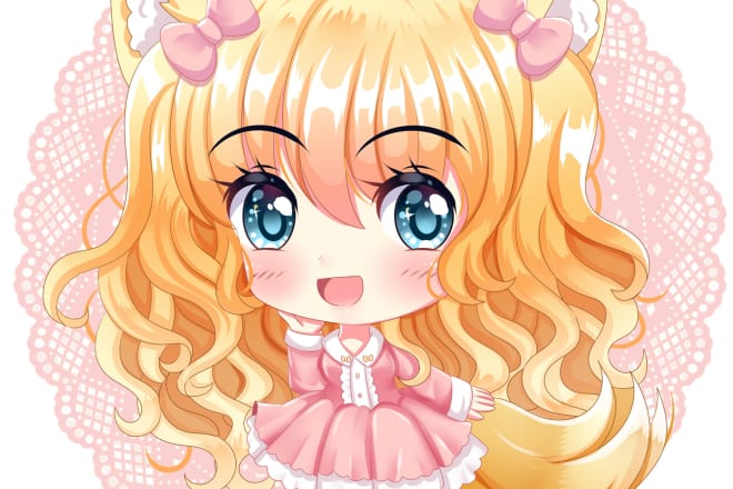 I will draw anything in cute kawaii chibi anime style