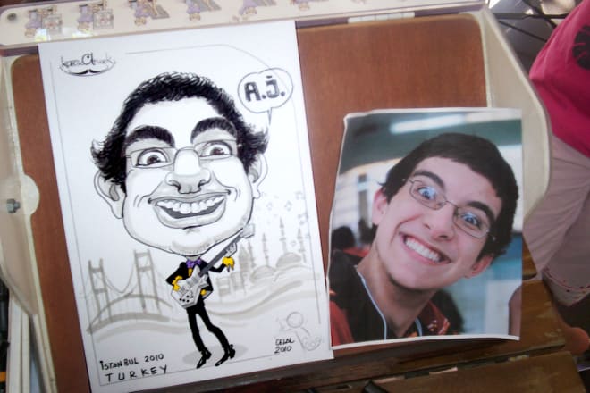 I will draw your caricature in my unique big head style