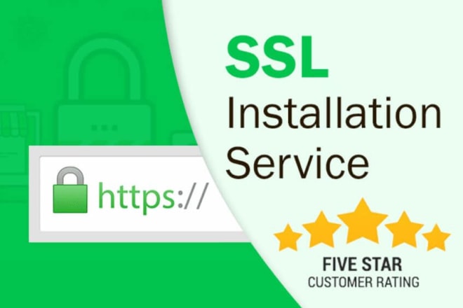 I will install and fix ssl certificate error