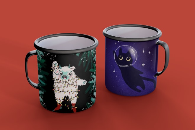 I will make a mug design