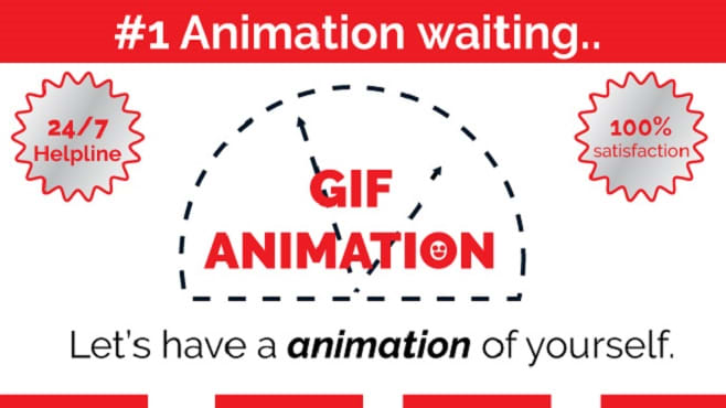 I will make GIF animation image