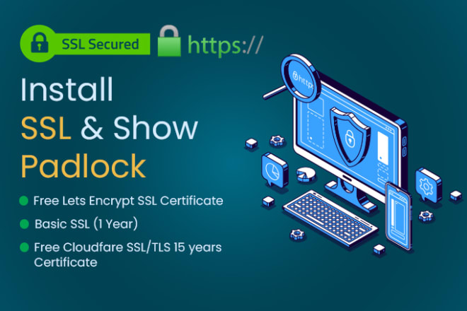 I will make website secure by using SSL and switching http to https