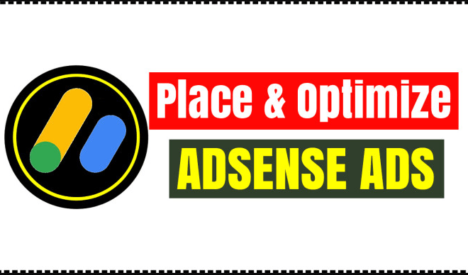 I will place and optimize google adsense ads