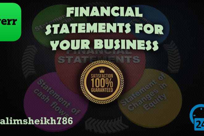 I will prepare ifrs or gaap compliant financial statements