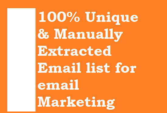 I will provide unique email n phone list for marketing